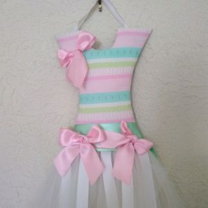 Ballerina decor for a little girls room.